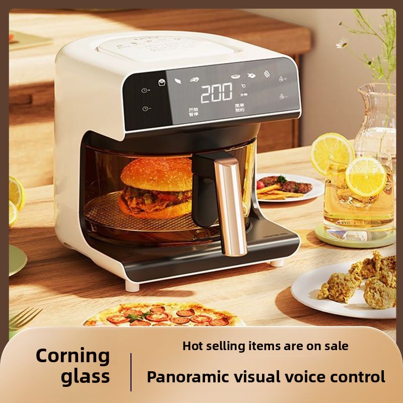 Smart Home Oven - مقلاة هوائية مرئية، مؤقت منزلي ذكي
