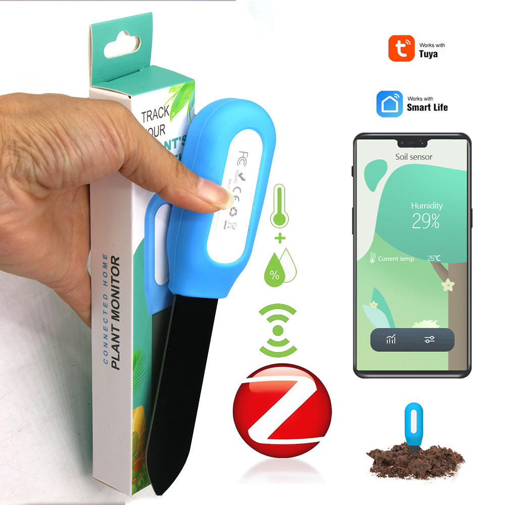 Smart Home Devices - مستشعر التربة زيجبي الذكي للمنزل والحديقة
