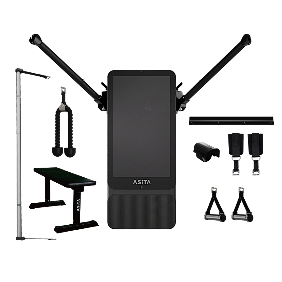 Smart Home Gym Mirror - معدات لياقة بدنية متعددة الوظائف، مرآة