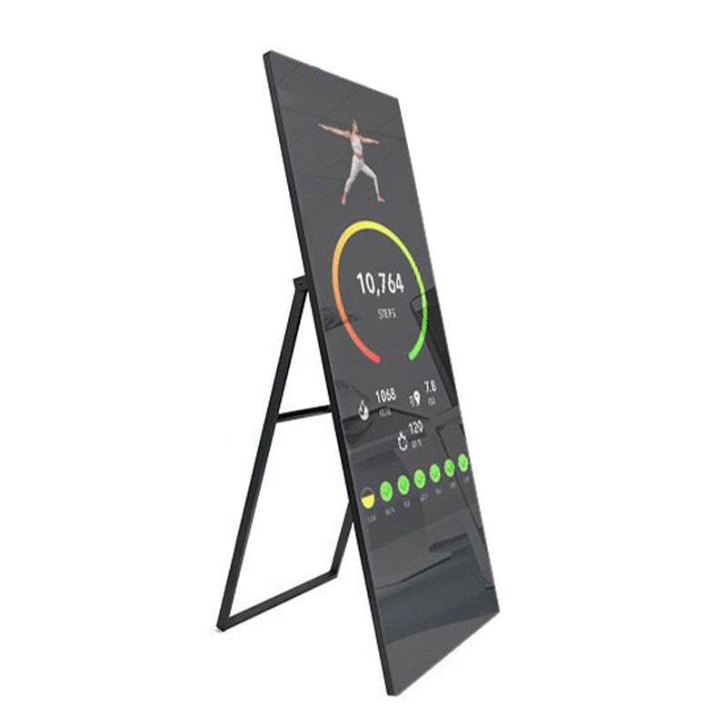 Smart Home Gym Mirror - مرآة لياقة ذكية بشاشة لمس تفاعلية
