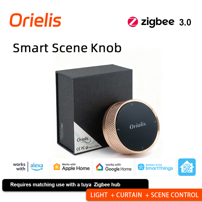 Smart Home Switch - وحدة تحكم مقبض المشهد الذكي ORIELIS