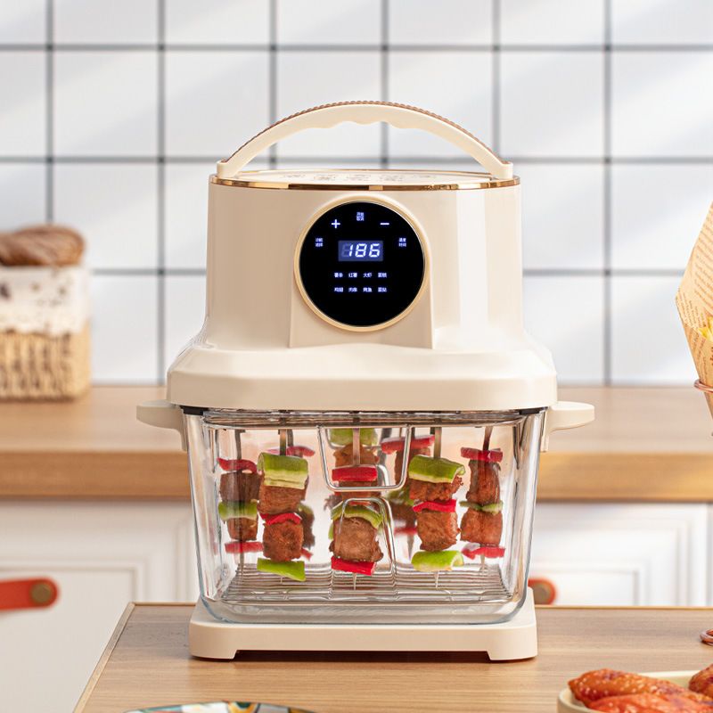 Smart Home Oven - مقلاة هوائية ذكية للمنزل مع شاشة