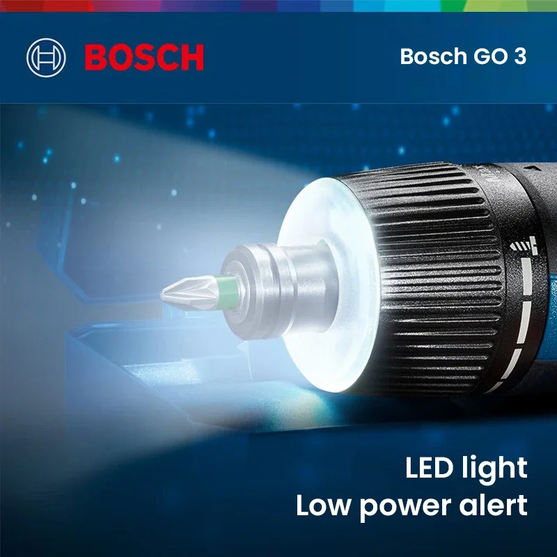 Smart Home Bosch - مفك براغي كهربائي BOSCH Go 3،