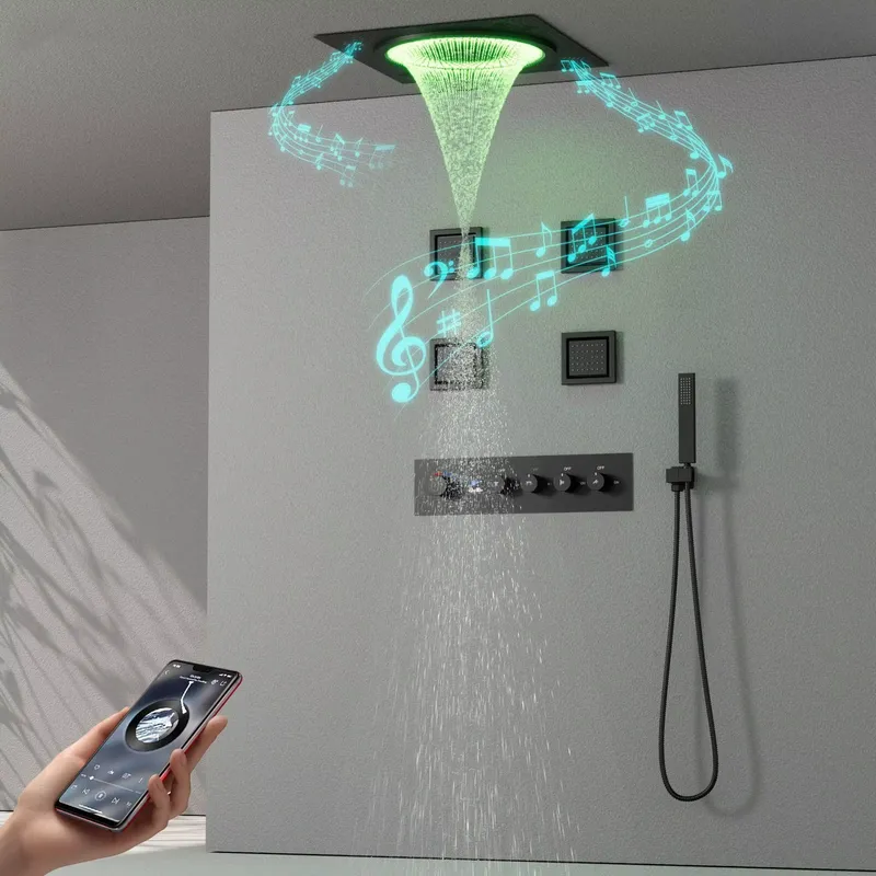مجموعة دش ذكية بإضاءة LED مع ن - مراجعة Smart Home وسعره