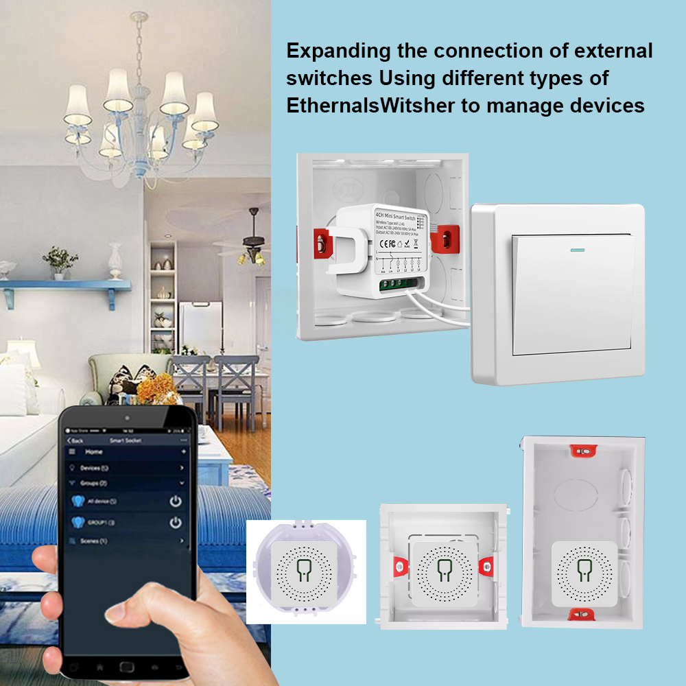مفتاح ذكي واي فاي من تويا بـ 1 - مراجعة Smart Home Switch وسعره