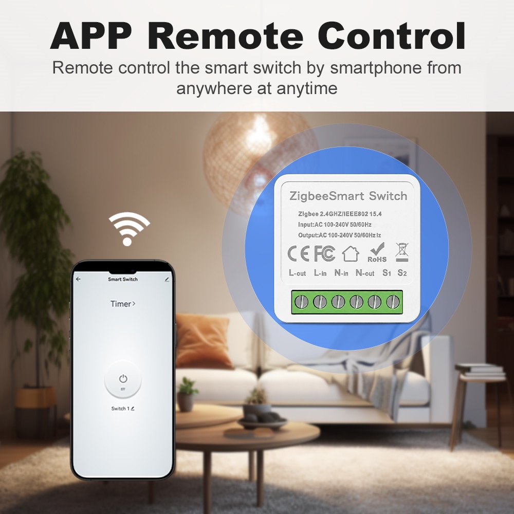 وحدة مفتاح مانهوت ZigBee 3.0 ب - مراجعة Smart Home Switch وسعره