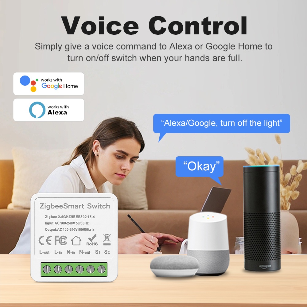 وحدة مفتاح مانهوت ZigBee 3.0 ب - مراجعة Smart Home Switch وسعره