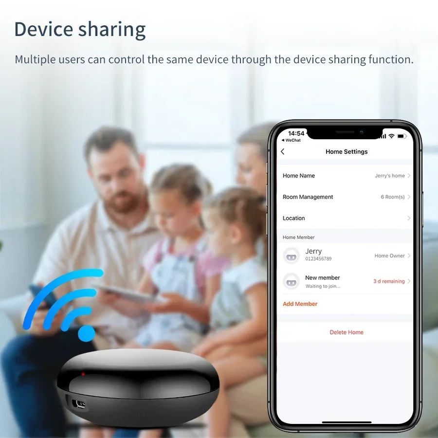 Tuya WiFi جهاز تحكم عن بعد ذكي - مراجعة Smart Home Orvibo وسعره