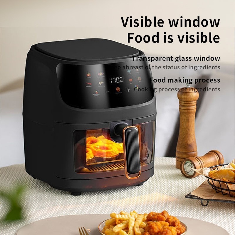 قلاية هوائية ذكية سعة 15 لتر م - مراجعة Smart Home Oven وسعره