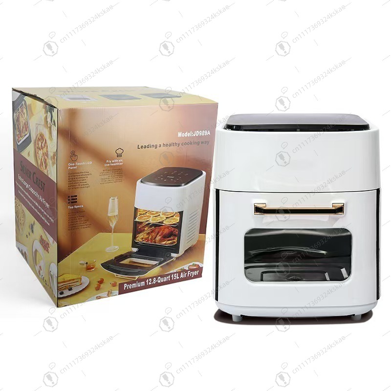 قلاية هوائية ذكية سعة 15 لتر م - مراجعة Smart Home Oven وسعره