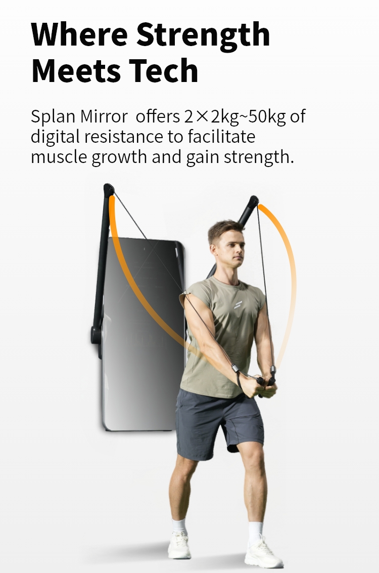 جهاز تدريب ذكي عالي الجودة مع  - مراجعة Smart Home Gym Mirror وسعره