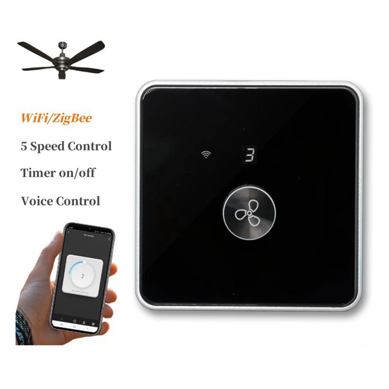 مفتاح مروحة ذكي بتقنية واي فاي - مراجعة Smart Home وسعره