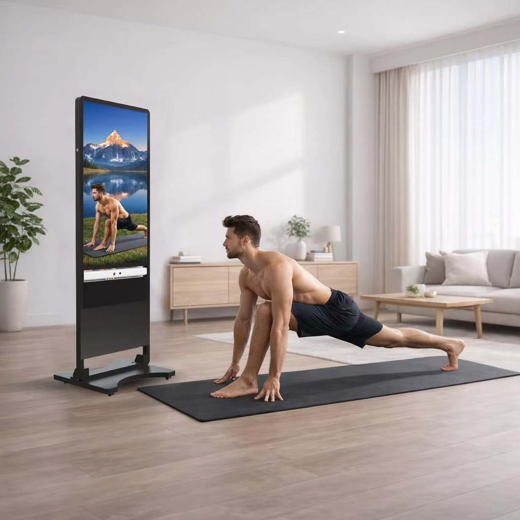 مرآة ذكية للياقة البدنية مقاس  - مراجعة Smart Home Gym Mirror وسعره