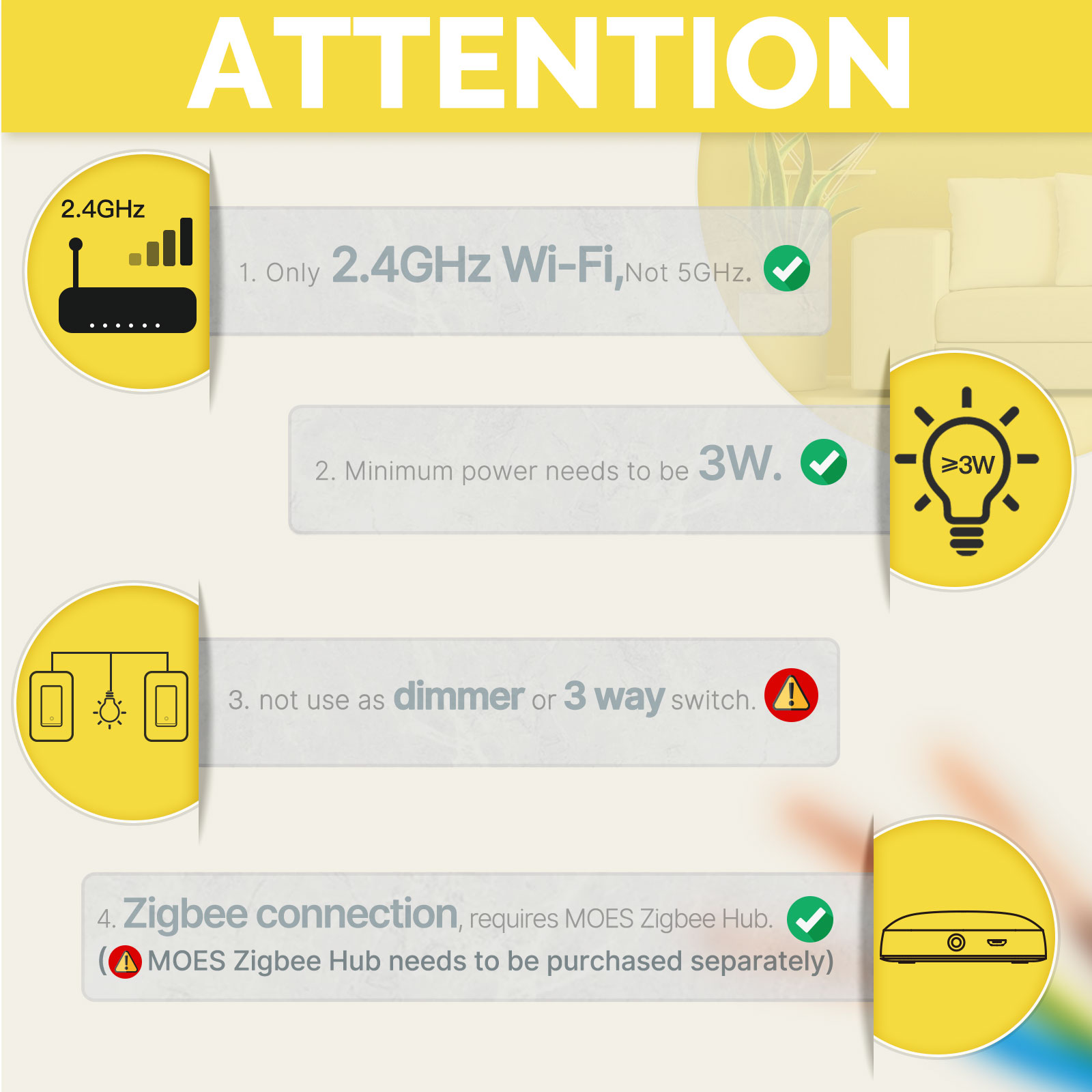 مفتاح إضاءة ذكي من MOES بمعيار - مراجعة Smart Home Switch وسعره