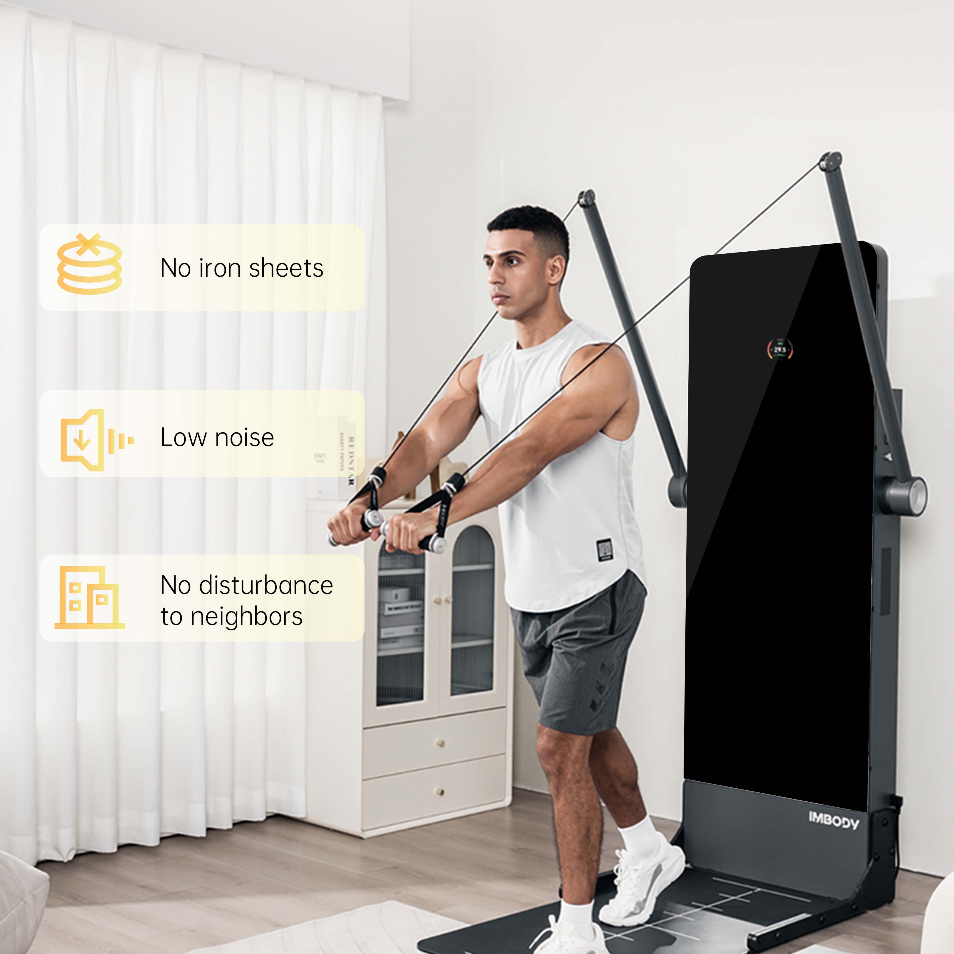 معدات رياضية تجارية، مرآة ذكية - مراجعة Smart Home Gym Mirror وسعره