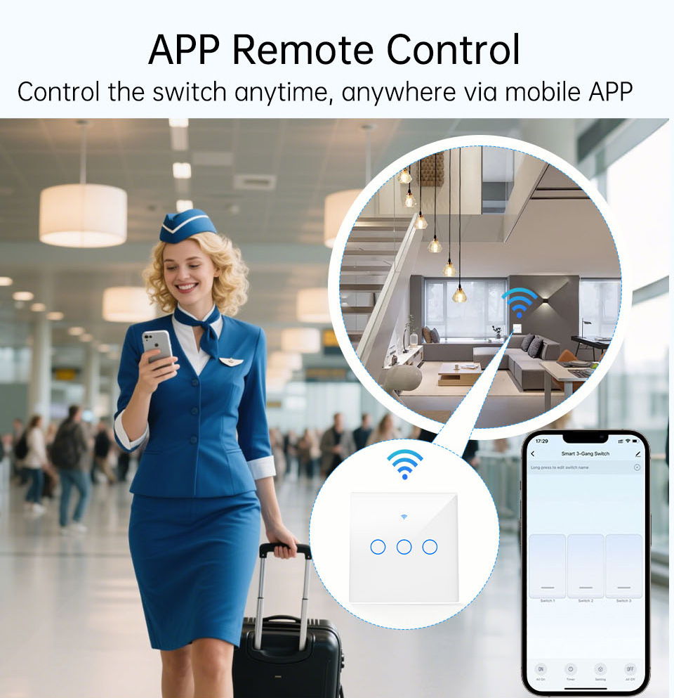 مفتاح إضاءة ذكي يعمل باللمس بت - مراجعة Smart Home Switch وسعره
