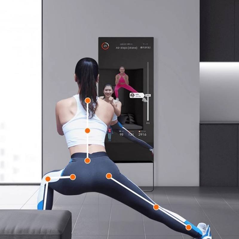 مرآة تدريب شخصية بشاشة لمس، مر - مراجعة Smart Home Gym Mirror وسعره