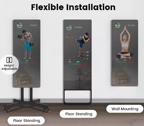 مرآة تدريب شخصية بشاشة لمس، مر - مراجعة Smart Home Gym Mirror وسعره