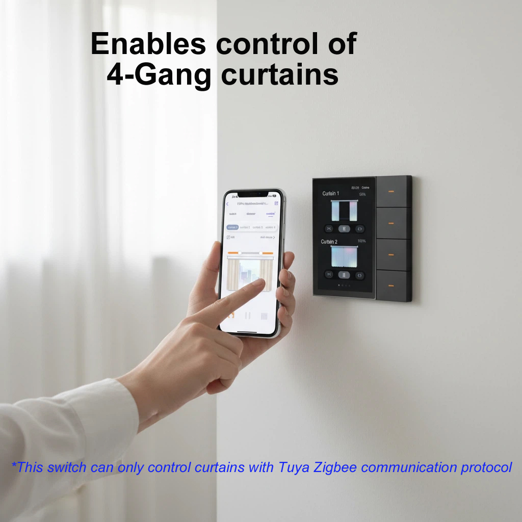 لوحة تحكم ذكية F3-pro من Tuya  - مراجعة Smart Home Devices وسعره