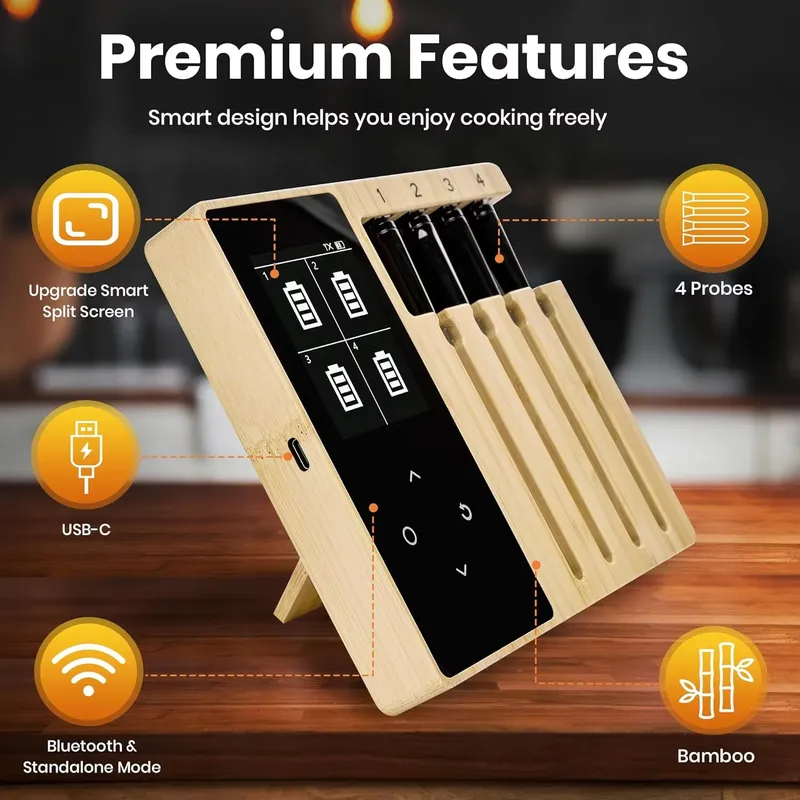 【CHIMU HOME】مقياس حرارة اللحوم - مراجعة Smart Home Oven وسعره