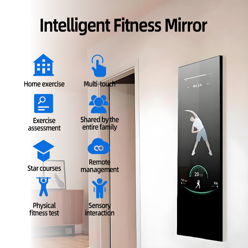 شاشة عرض رقمية تفاعلية ذكية مق - مراجعة Smart Home Gym Mirror وسعره