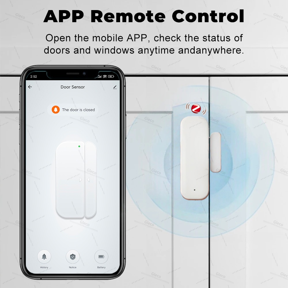 زيجبي نافذة مستشعر الباب كشف م - مراجعة Door Window Sensor وسعره