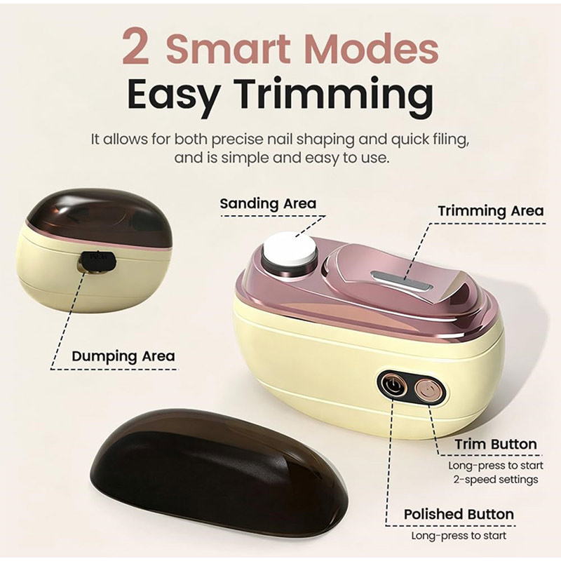 مقص أظافر كهربائي ذكي 2 في 1 م - مراجعة Smart Home Devices وسعره