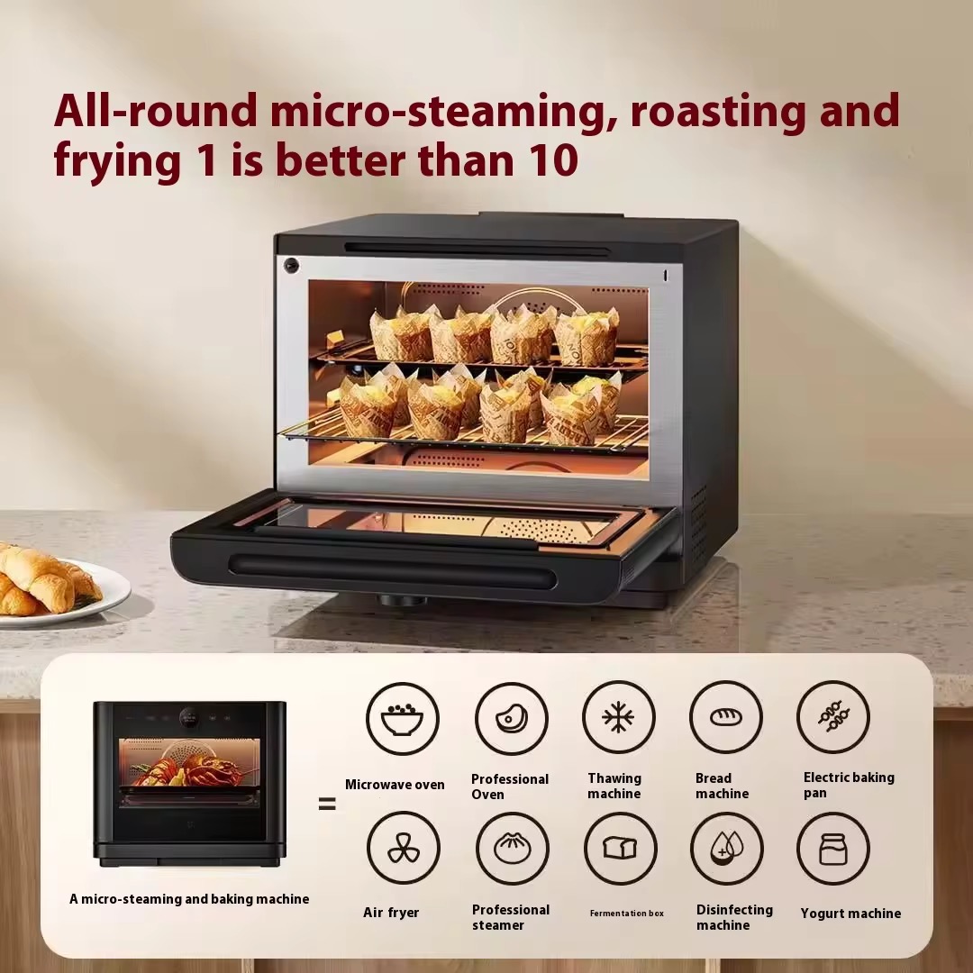 فرن مايكروويف ذكي بالبخار من م - مراجعة Smart Home Oven وسعره