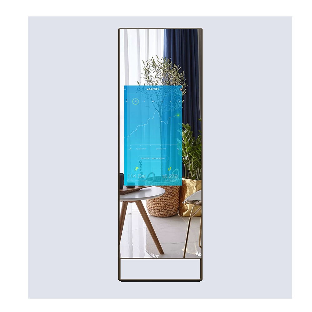 شاشة لمس ذكية نحيفة مقاس 32 بو - مراجعة Smart Home Gym Mirror وسعره