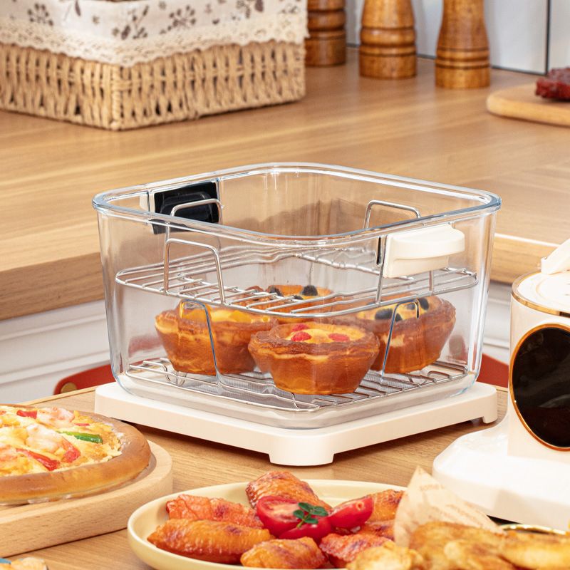 مقلاة هوائية ذكية للمنزل مع شا - مراجعة Smart Home Oven وسعره