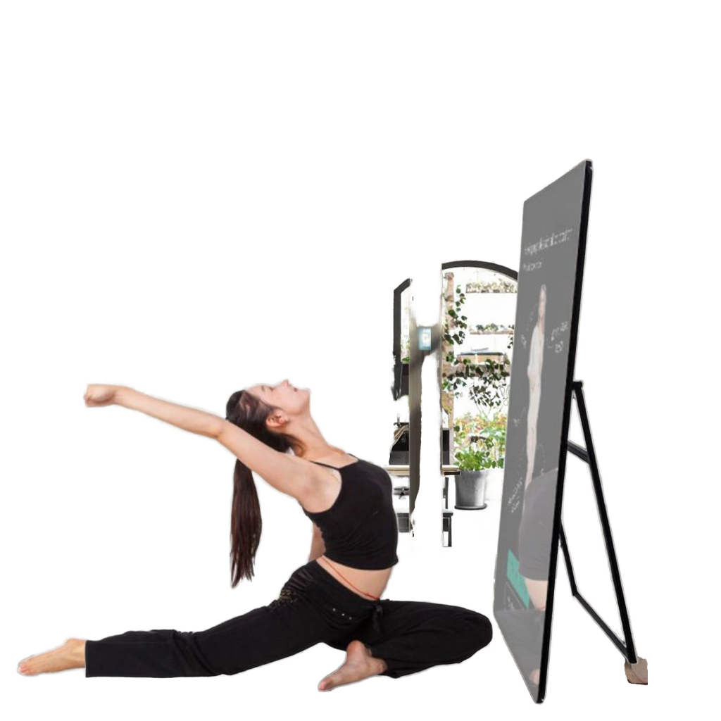 مرآة لياقة ذكية على شكل حرف A  - مراجعة Smart Home Gym Mirror وسعره