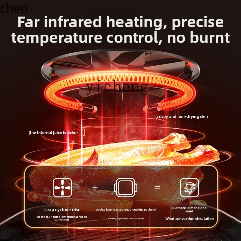 مقلاة هوائية HXL ذكية للمنزل،  - مراجعة Smart Home Oven وسعره