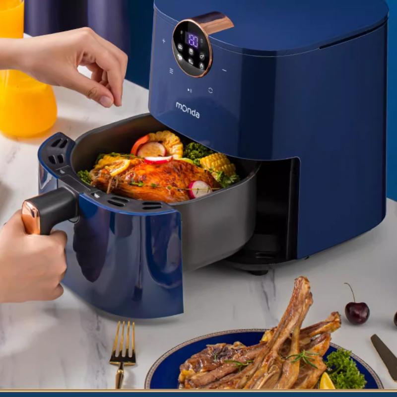مقلاة هوائية جديدة ذات سعة كبي - مراجعة Smart Home Oven وسعره