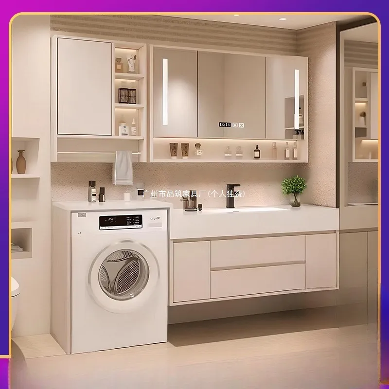 خزانة حمام متكاملة للغسيل مع ح - مراجعة Smart Home Laundry وسعره