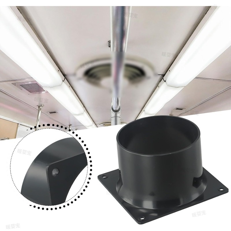 موصل حائط ABS مقاس 75/100/120  - مراجعة Smart Home Ventilation وسعره