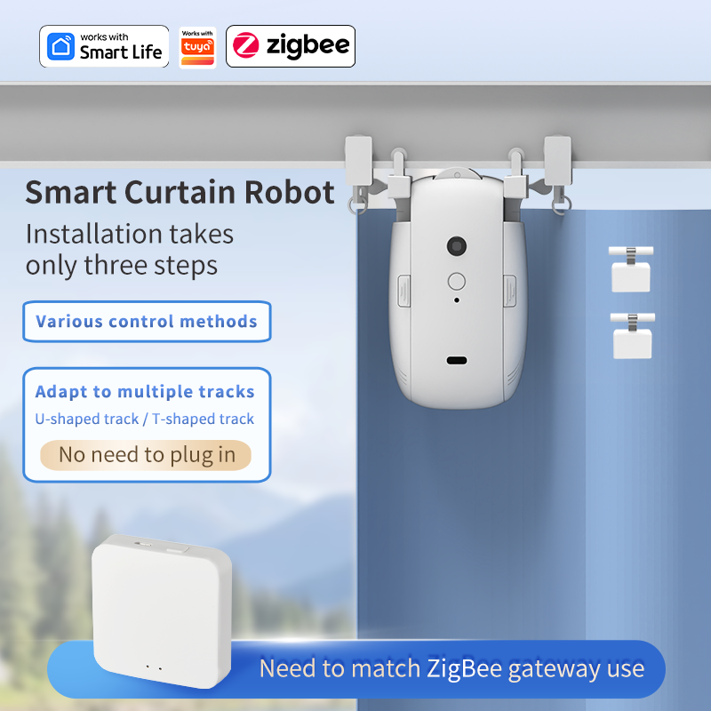 زيجبي الذكية الستار سائق روبوت - مراجعة Smart Home Devices وسعره