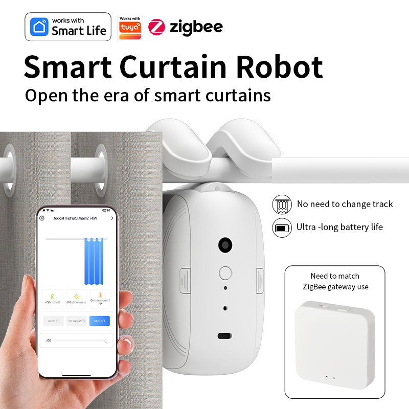 زيجبي الذكية الستار سائق روبوت - مراجعة Smart Home Devices وسعره