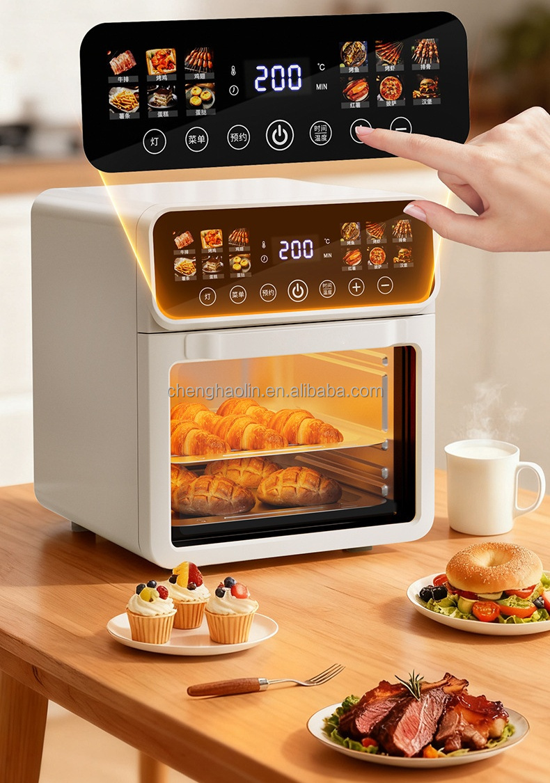 مقلاة هوائية كهربائية رقمية ذك - مراجعة Smart Home Oven وسعره