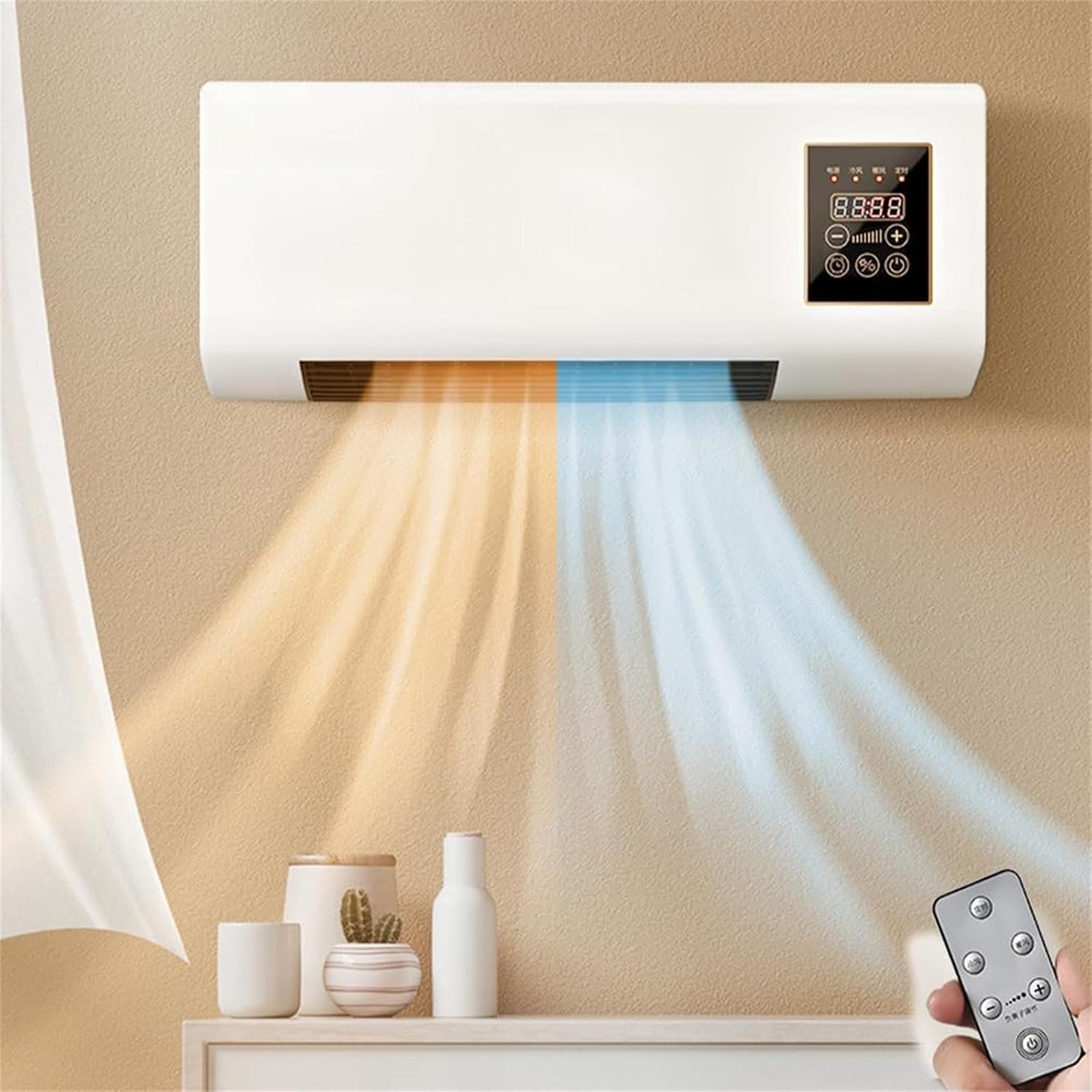 مكيف هواء مثبت على الحائط/مدفأ - مراجعة Smart Home Ventilation وسعره