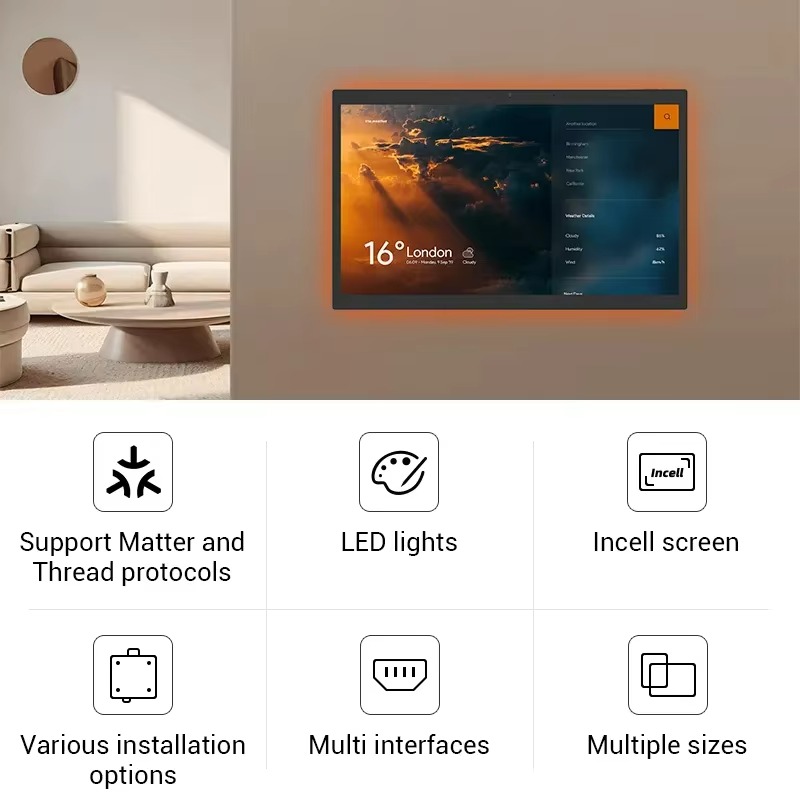 لوحة تحكم ذكية منزلية بشاشة لم - مراجعة Smart Home وسعره