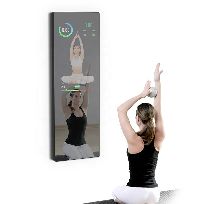 مرآة رقمية ذكية للمنزل تعمل بن - مراجعة Smart Home Gym Mirror وسعره